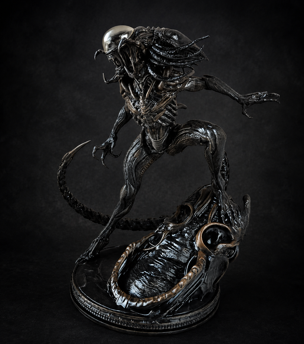 Figura Predalien en Resina Premium – El Híbrido Perfecto