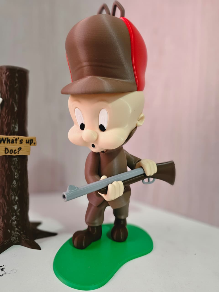 Figura Decorativa Elmer Gruñón 30 cm Coleccionable en PLA