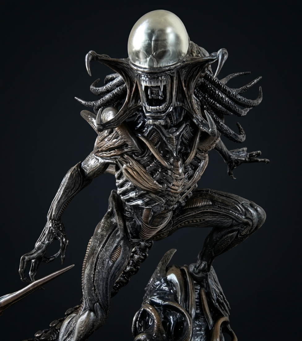 Figura Predalien en Resina Premium – El Híbrido Perfecto