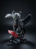 Chimuelo Figurine - Cómo Entrenar a Tu Dragón | Escultura de Resina Premium Toothless 3D